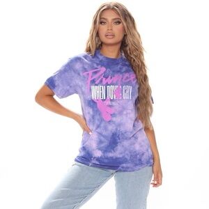 Prince Estate Prince Tee NWOT Tie Dye Size M